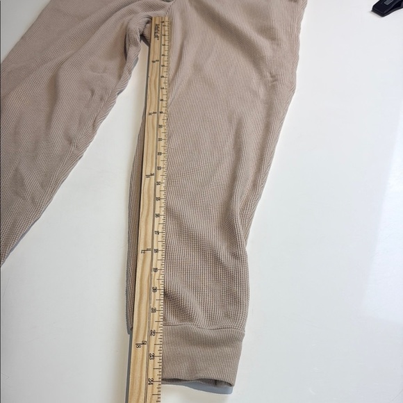 Province of Canada Cream Tan Joggers Waffle Knit Size XXS - Picture 8 of 9